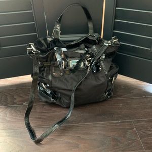 Michael Kors Top Handle & Shoulder Strap Black Bag